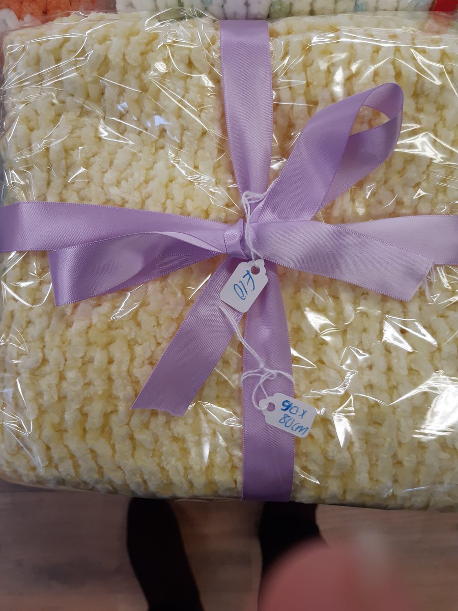 Super Soft Chunky Knit Baby Blanket