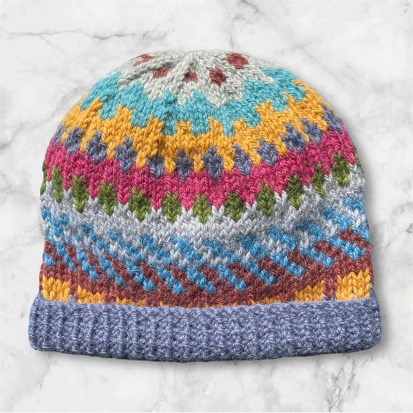 Adult hat Wool and Alpaca (code 3) 