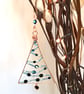 Copper Christmas Tree Decoration. Blue Christmas Tree,  - Image 5