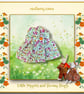 Pretty Floral Dress to fit the Little Nippers and Bunny Hugs