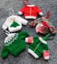 Mini Christmas Jumper Decorations  - Image 1