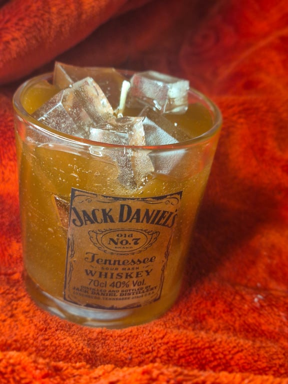 Jack Daniels Theme Scented Candle 