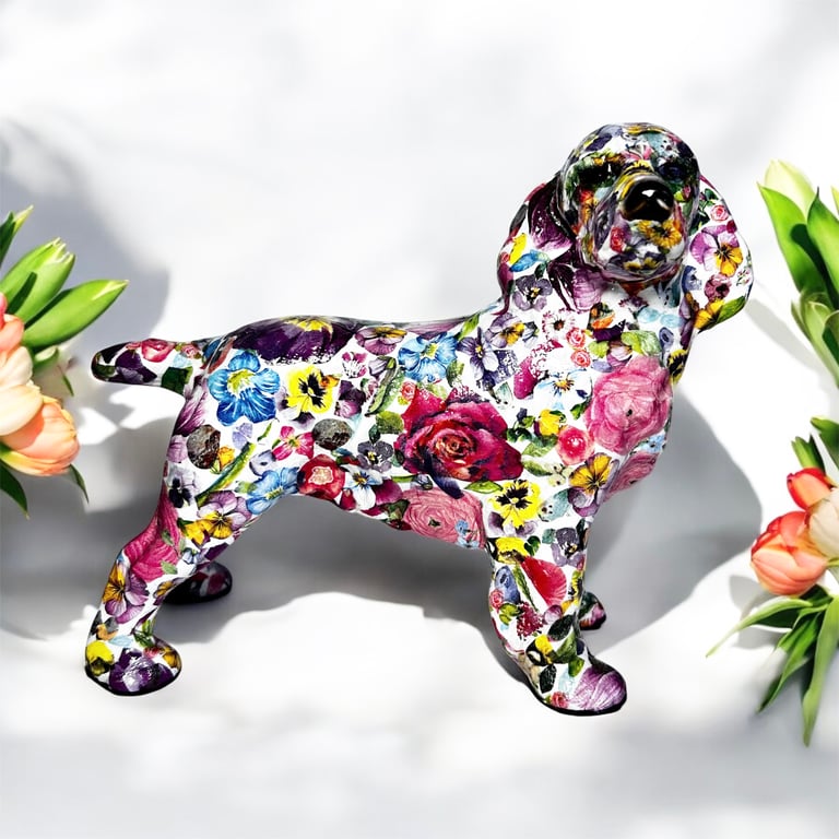 Spaniel Cockapoo Ceramic Dog Pet owners gift