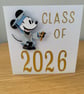 Handmade Disney Inspired Graduation Woobler Card