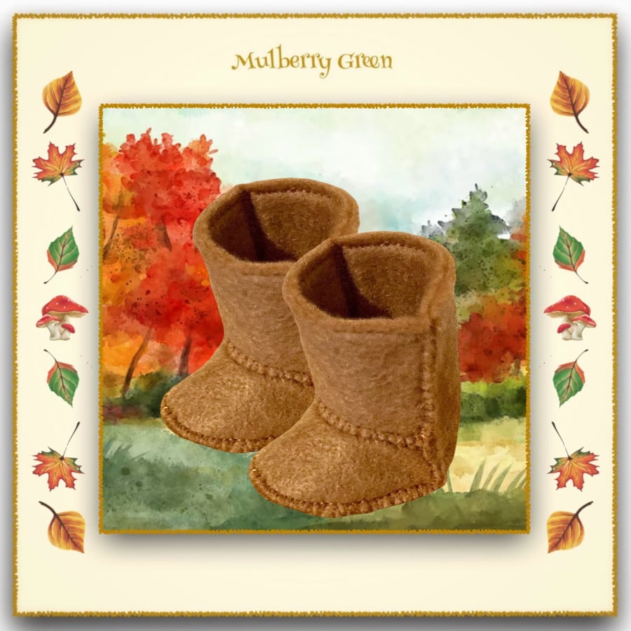 Reserved for Maxine - Tan Boots 