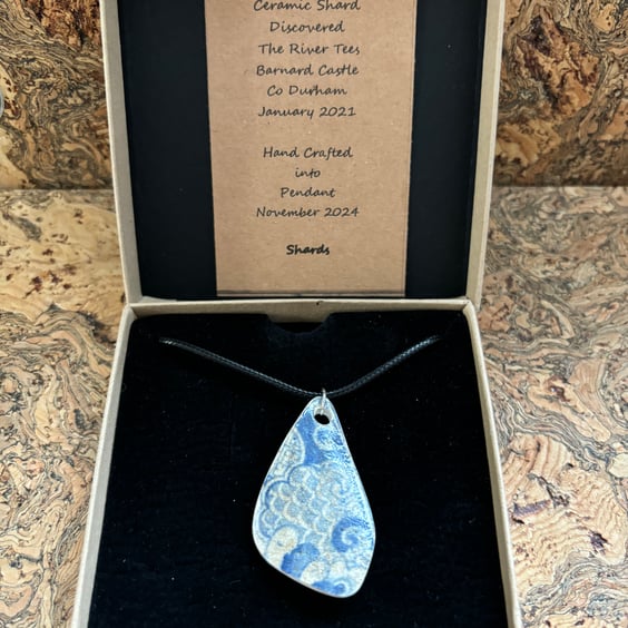 Handmade Necklace or Hanging Decoration Unique, Eco Friendly, New Home Gifts.