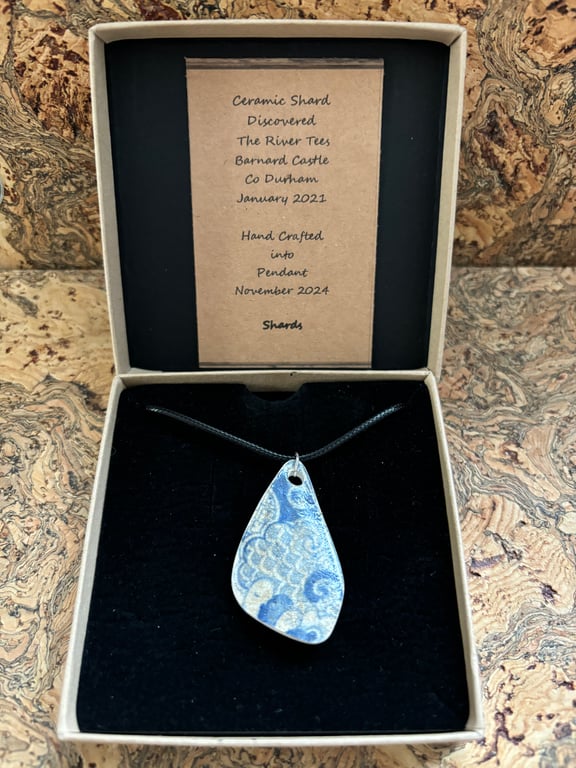 Handmade Necklace or Hanging Decoration Unique, Eco Friendly, New Home Gifts.