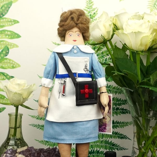 Nurse Barbara, In her Blue Uniform
