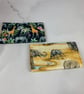 Elephant card case, Giraffe travel pass holder, 2 options, Handmade - Image 6