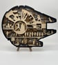 Millennium Falcon - laser cut decoration. 