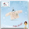 Reserved for Jane - Pink Cardigan  to fit the Little Hugs dolls and Baby Daisy