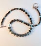 Faceted Amazonite And Larvikite Necklace - Handmade In Devon - Image 4