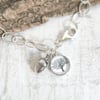 Mighty Oaks From Little Acorns Grow Sterling Silver Acorn Charm Bracelet