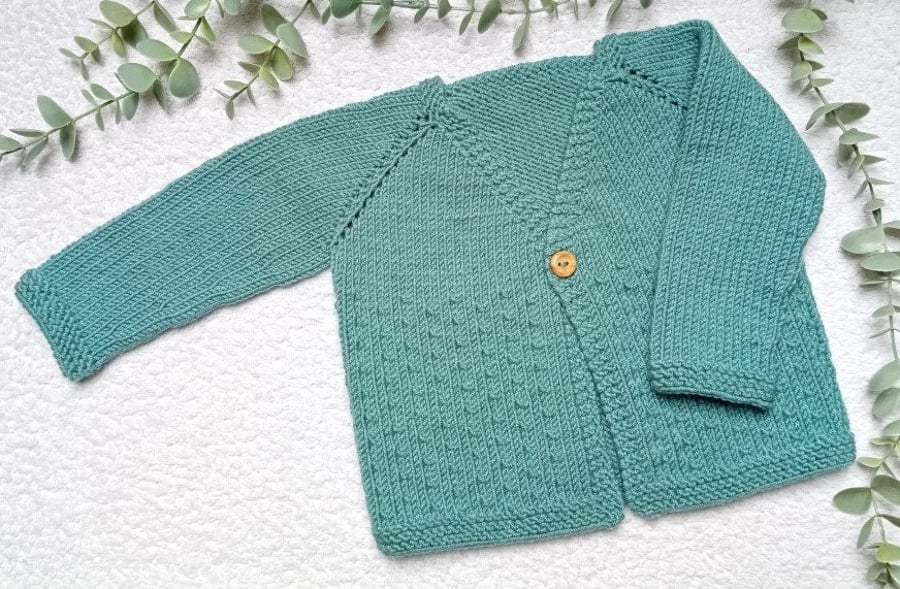 Hand knitted newborn outlet cardigans