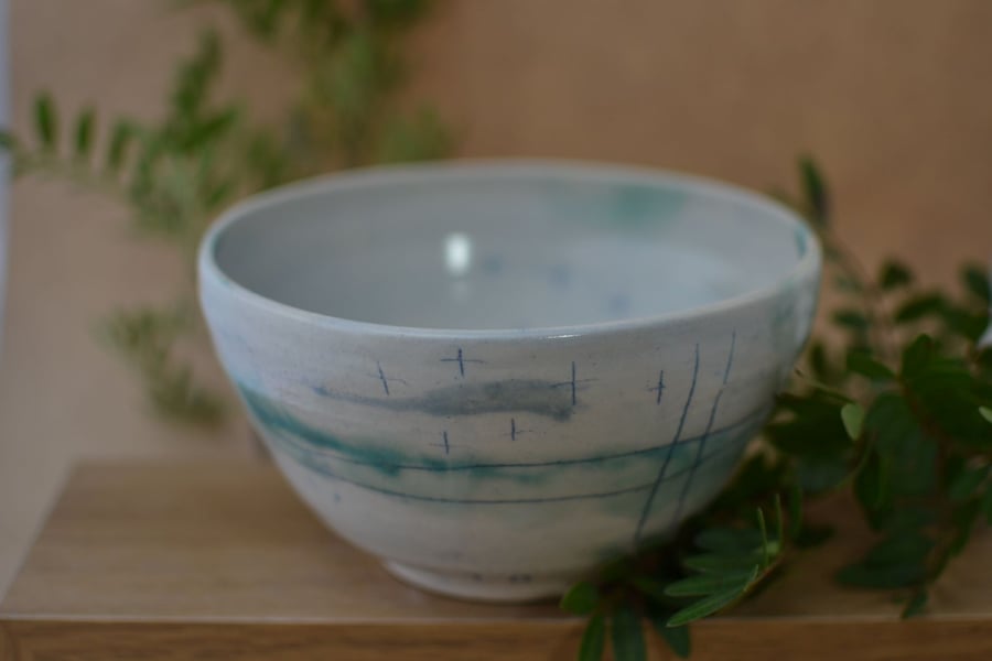 Super Second - Seascape medium bowl (52)