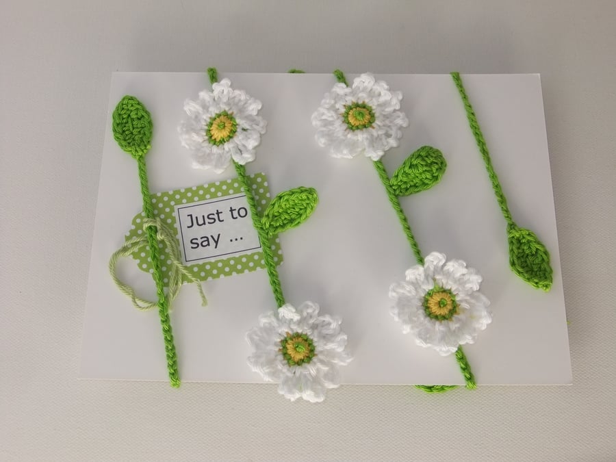 Festival Daisy Chain  Card