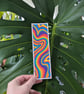 Handmade Multicoloured Swirl Bookmark - Image 4