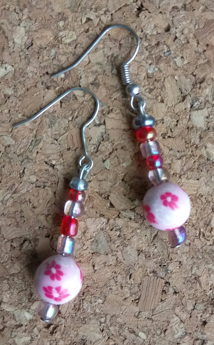 Lovely Dangly Sterling Silver Earrings