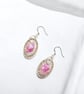 Dried Flower Drop Earrings - Image 3