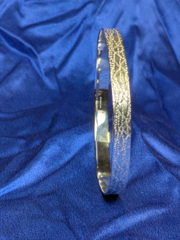 Hallmarked Sterling Silver Bangle