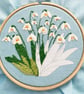 Snowdrop Embroidery Kit - Hand Embroidery Kit - Image 7