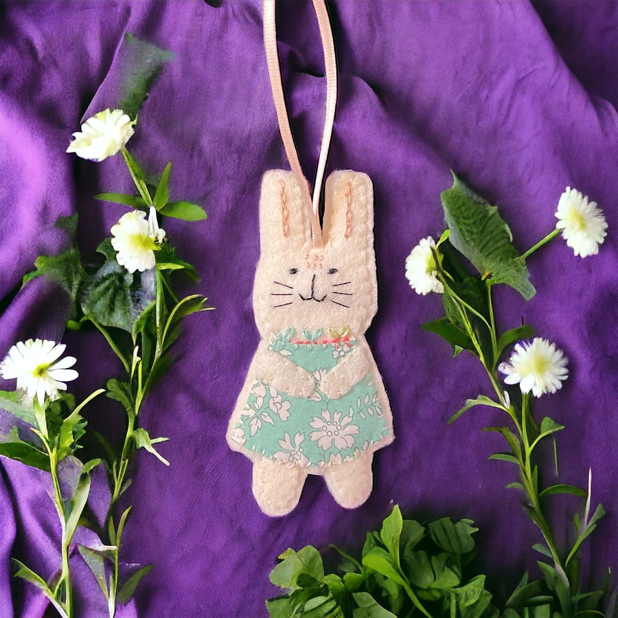 Newborn Gift Nursery Decor Bunny