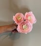 Blush Pink Paper Ranunculus - Image 3