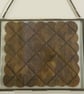 Chestnut Circle Square Kaleidoscopic Leaf Pane - Image 5