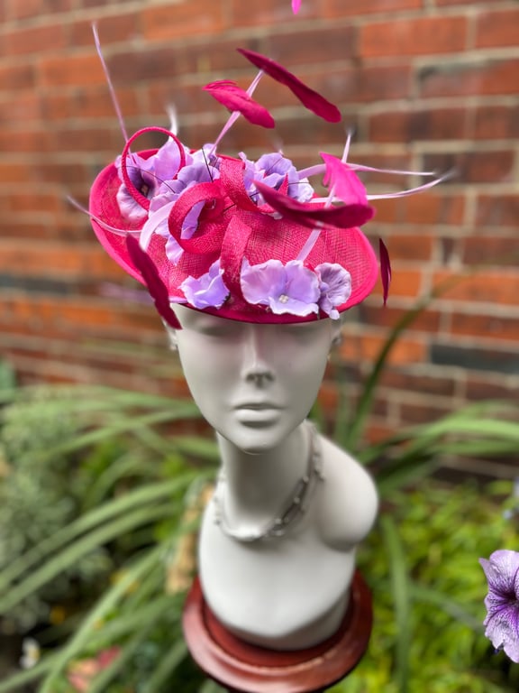 Beautiful Handmade hat, Hat for the Races, Hats for Ascot, Special Occasion Hats