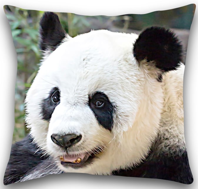 panda Cushion panda cushion cover