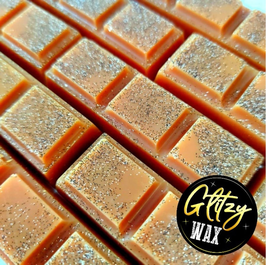 Sticky Toffee Pudding Scented 15g Wax Melts, Snap Bars, Soy Wax Strong Scented