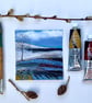 After the Rain, original mixed media painting - Image 2