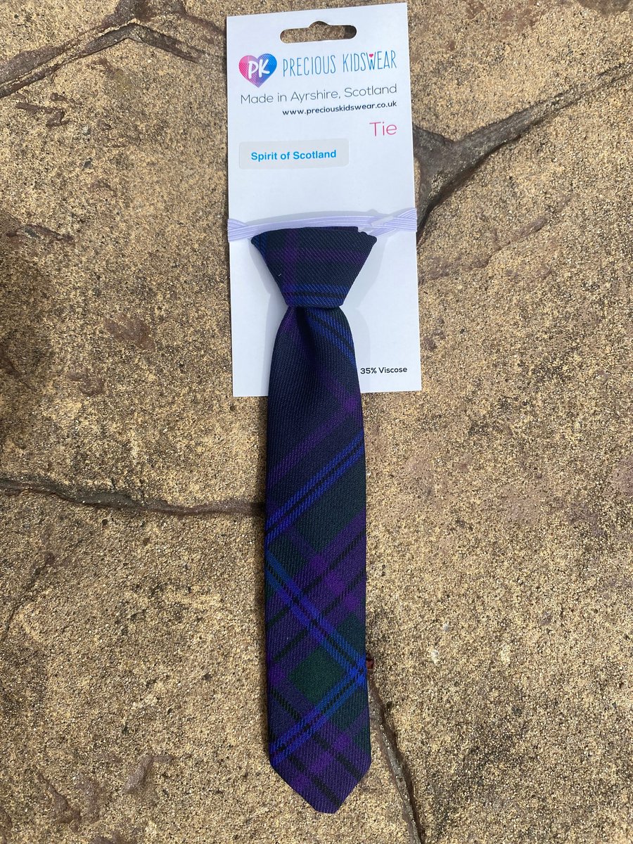 Spirit of Scotland Tartan Tie, Toddler, Kids