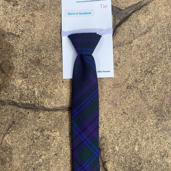 Spirit of Scotland Tartan Tie, Toddler, Kids