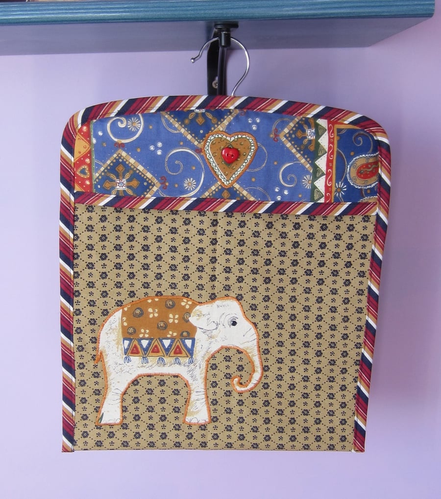 Elephant Peg Bag