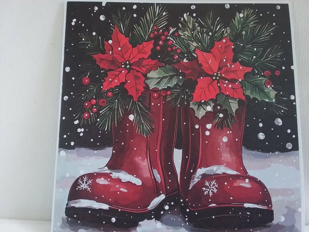 Christmas card. Ref 496