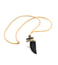 Handmade necklace leather pendant  - Image 7