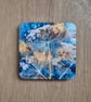 Umbellifer Sculptures Cyanotype Coaster