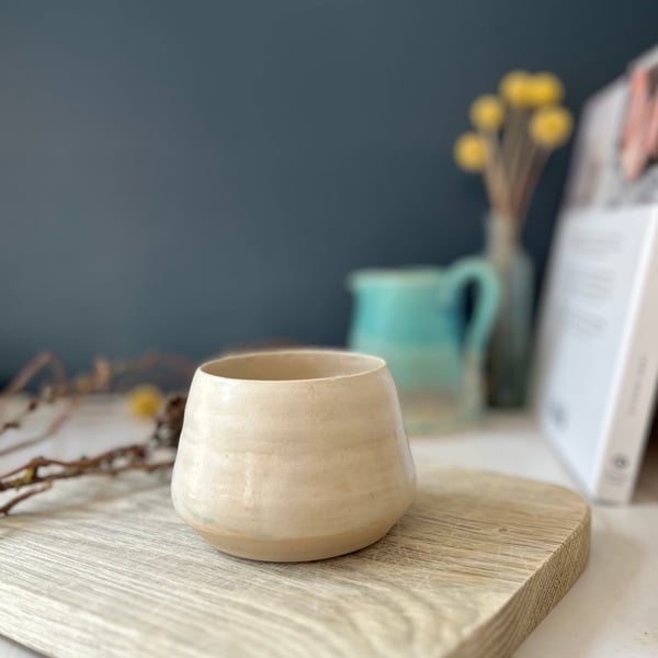 A Ceramic handmade test design pot - 53 - Summer Studio Sale 