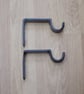 Curtain Pole Set........................Wrought iron (Forged Steel) Hand Crafted - Image 2