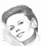 Portrait of a Model in Pencil - Image 1