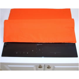 Induction Hob Mat 24"x22" Cover Orange Electric Oven Kitchen Surface Saver