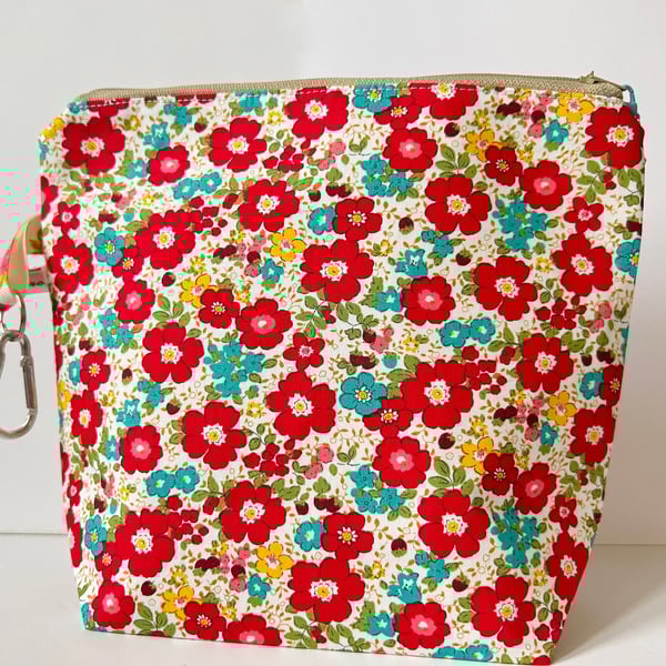 Floral Knitting Project bags - Spanish Summer