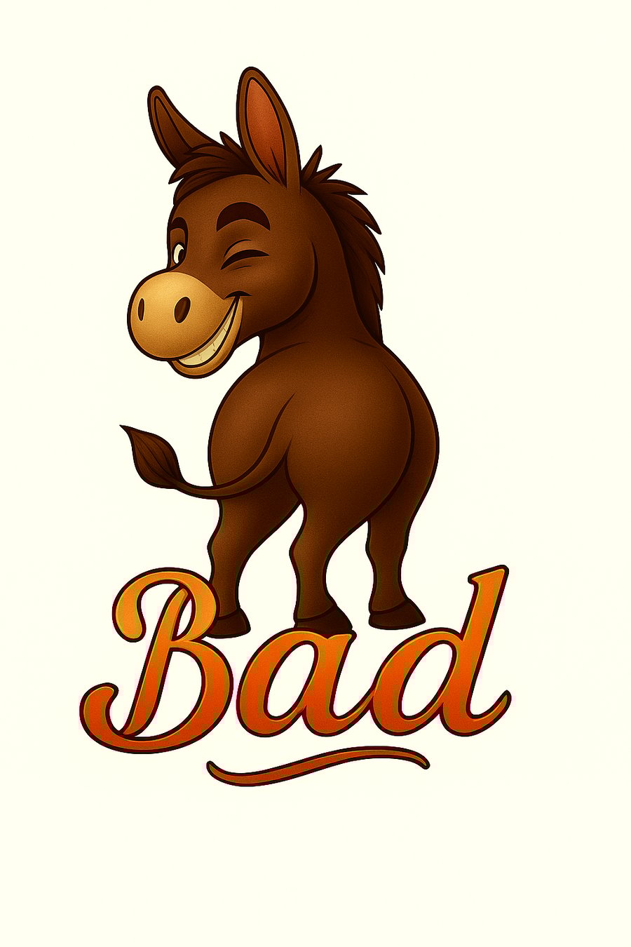 Sassy & Charming Donkey Wall Art – Perfect for Animal Lovers