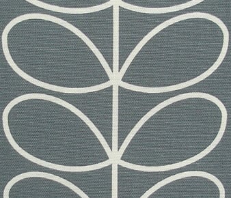 Grey Coasters Set of 4 Dark Grey Cotton Fabric