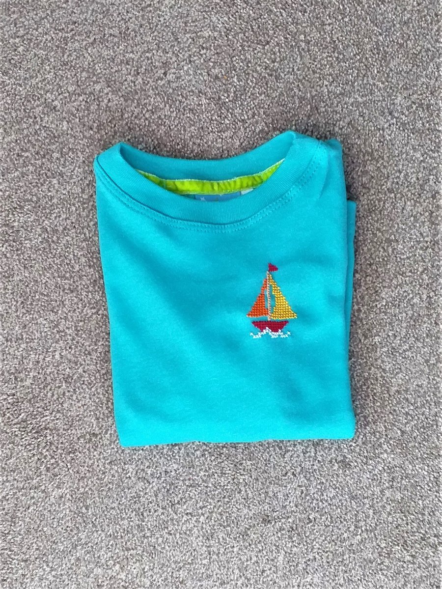 Boat Long-sleeve T-shirt age 2