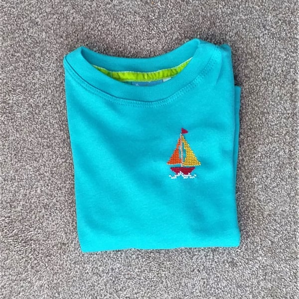 Boat Long-sleeve T-shirt age 2