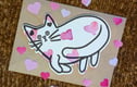 Cat-shaped cards