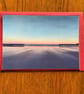 Handmade original photo card of 'Moonrise at Cullercoats' Bay' - Image 3
