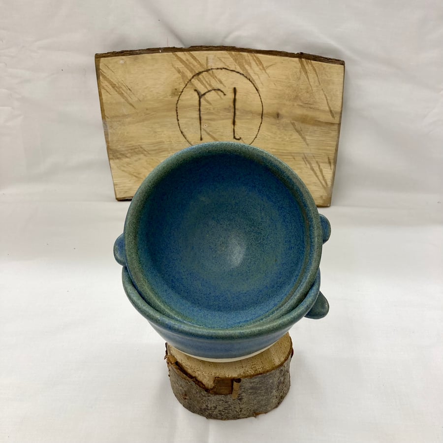 Soup Bowls in Pacific Blue (Pair)